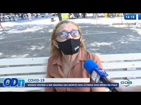 Idosos voltam a ser maioria das mortes nos uÌltimos dois meses no PiauiÌ 22 09 2021