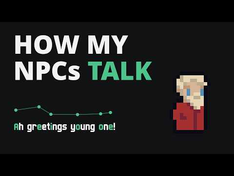 I Gave My NPCs Voices Without Recording Anything