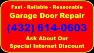 preview picture of video 'Garage Door Repair Odessa TX | (432) 614-0603'