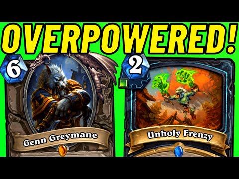 Even Death Knight is OVERPOWERED!!! Unholy Frenzy OTK!