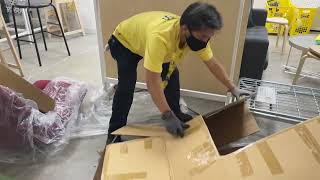 HAVBERG  Assembly (perakitan kursi putar IKEA)