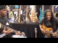 Doug WImbish and Quintin Berry play Spectors at NAMM 2009