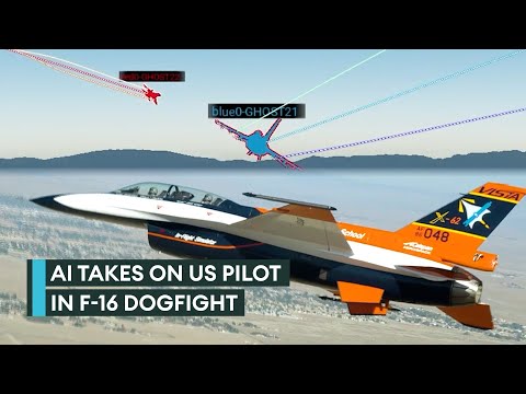 US completes first dogfight between AI-controlled F-16 and human pilot