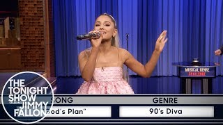 Video thumbnail of "Musical Genre Challenge with Ariana Grande"