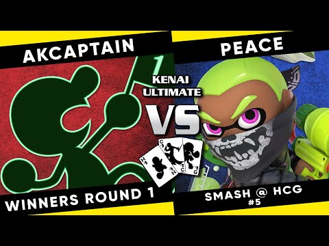 Smash @ HCG 5 - AKC (Mr. Game and Watch) vs Peace (Inkling)