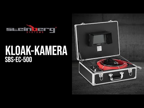 Produktvideo - Kloak-kamera - 50 m - 12 LED - 7" display