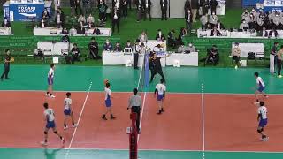 駿台学園 公式練習(スパイク練習・メンバー紹介)【春高2025 男子準決勝】