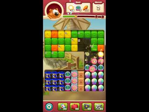 Toon Blast Level 7894 - NO BOOSTERS 🐻🐺🐱 | SKILLGAMING ✔️