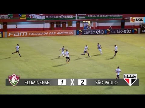 Gols: Fluminense 1 x 2 São Paulo