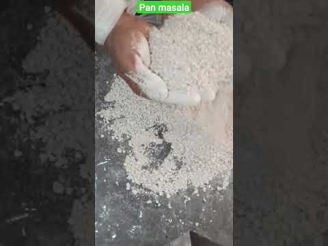 PAN MASALA MAKING PROCESS By ManvendraYadav