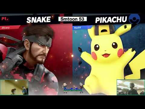2Scary (Snake) vs. NadiA (Pikachu) - Losers Finals - Smashkatoon 53