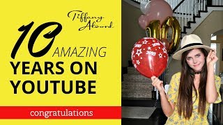 Celebrating 10 Years On YouTube: Fans &amp; Favorite Videos | Tiffany Alvord