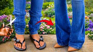 Veja o Que Dá Para Fazer Apenas Mudando a Barra do Jeans