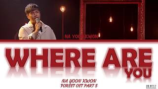 Na Yoon Kwon (나윤권) - Where Are You/어디있나요 (Forest/포레스트 OST Part 5) Lyrics/가사