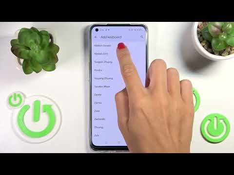 How to Change Keyboard Language in OPPO Reno 5 Z -  Manage Keyboard Settings