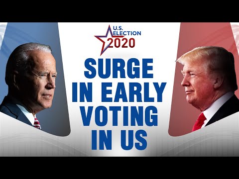 US Election 2020: Unprecedented surge in mail-in votes | WION VOA Co-production