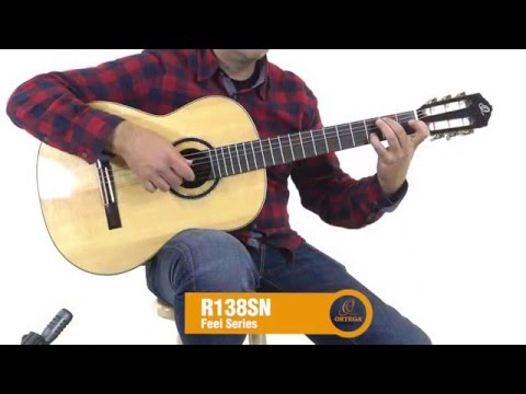 Ortega R138SN Top lity świerk ][ Gitara klasyczna z wąskim gryfem 4/4