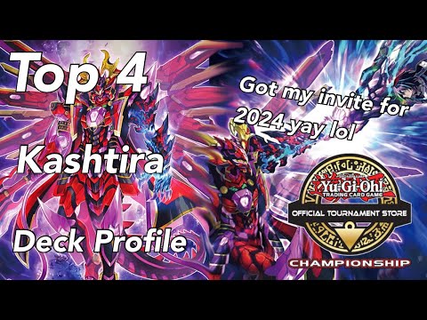 YU-GI-OH! - TOP 4 OTS CHAMPIONSHIPS KASHTIRA DECK PROFILE (INVITE FOR NATS 2024)