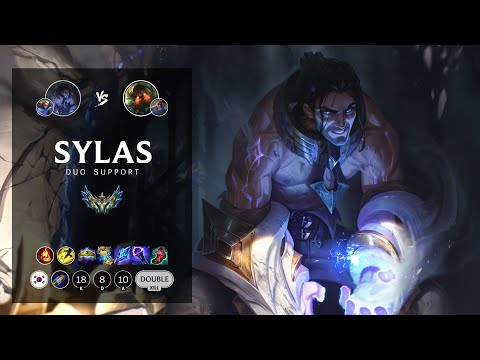 Sylas Support vs Nautilus - KR Challenger Patch 12.18
