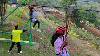 കേരളത്തിലെ നീളം കൂടിയ സിപ് ലൈൻ Longest Zipline In Kerala I Karapuzha Adventure Park I Wayand
