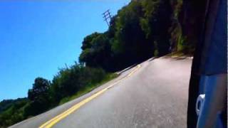 preview picture of video 'Piuma Canyon Road, Malibu - Onboard Scooter'
