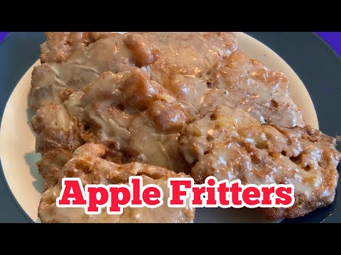 How To Make Apple Fritters Using Pancake Mix #apples #fritters #food #easyrecipe #applefritters