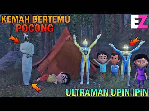 ULTRAMAN UPIN IPIN BERKEMAH KETEMU HANTU POCONG, SEMUA TAKUT!!.. - GTA 5 BOCIL SULTAN