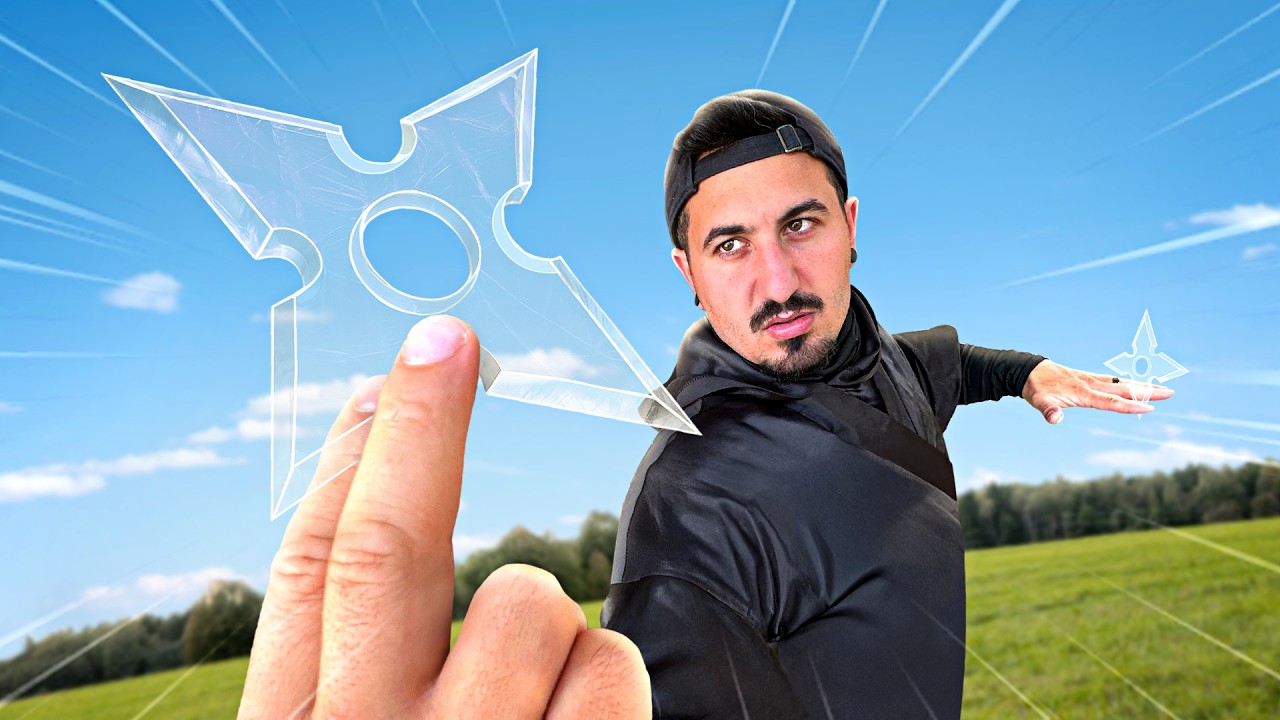 I Built Invisible Ninja Weapons