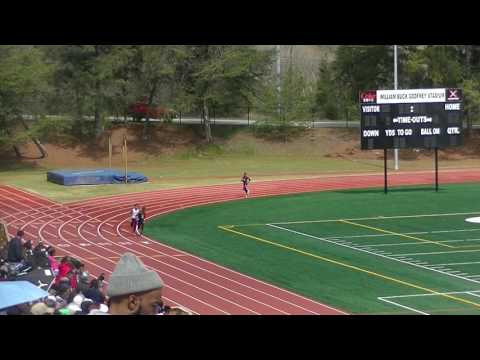 Chapel Hill Middle Boys 4:00.47s 1600m Medley Dekalb County Championship 2017