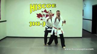 Self Defense Technique - Bear hug over the arms from rear held low - Hiscoe Jiu-Jitsu
