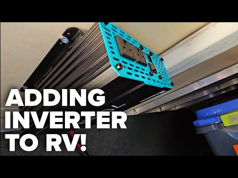 Adding a Pure Sine Wave Inverter to an RV!