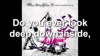 Three Days Grace | World so Cold | Lyrics | HD