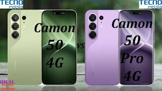 Tecno Camon 50 4G vs Tecno Camon 50 Pro 4G