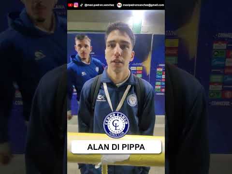🎤 Mi nota a Alán Di Pippa, jugador de #CerroLargo ,tras la clasificación 16avos de la #Sudamericana