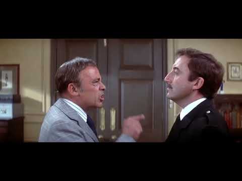 THE BLIND MAN WAS THE LOOKOUT ! DREYFUSS SUSPENDS CLOUSEAU IN, THE RETURN OF THE PNK PANTHER (1975)