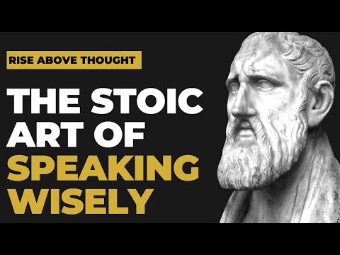 The Stoic Art of Speaking Wisely | Be Impeccable With Your Word