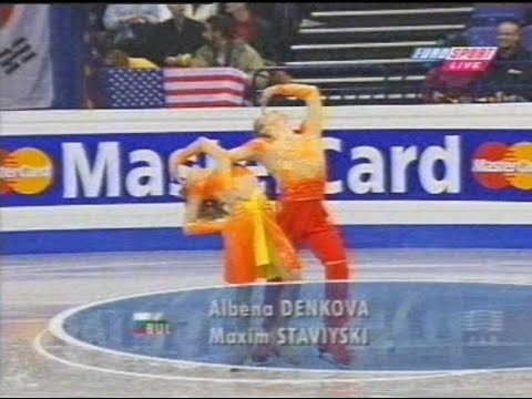 Albena Denkova & Maxim Staviski BUL - 1999 World Figure Skating Championships Free Dance