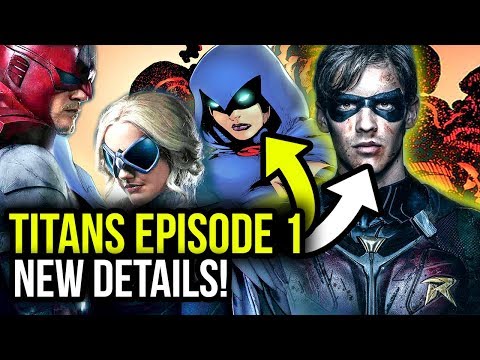 Batman HAUNTS Robin?! Exciting New TITANS Episode 1 Details Revealed! Video