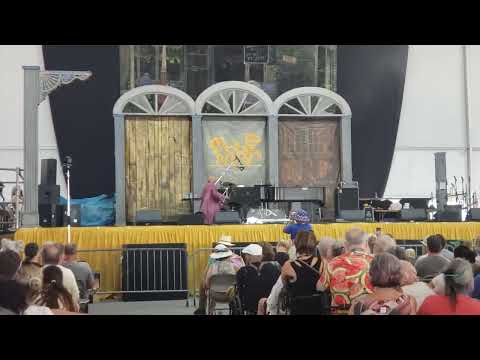 James Booker slow blues Davell Crawford @ Jazzfest 2022