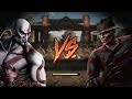 Mortal Kombat 9 Kratos VS Freddy Krueger