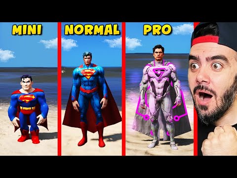 DÜNYANIN EN GÜÇLÜ PRO SUPERMANI OLDUM - GTA 5 MODS