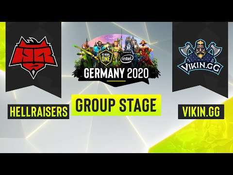 Dota2 - Vikin.gg vs. HellRaisers - Game 2 - ESL One Germany 2020 - Group Stage