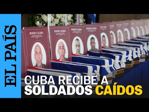 CUBA recibe con HONORES a los restos de los SOLDADOS CAÍDOS en el ataque a VENEZUELA | EL PAÍS