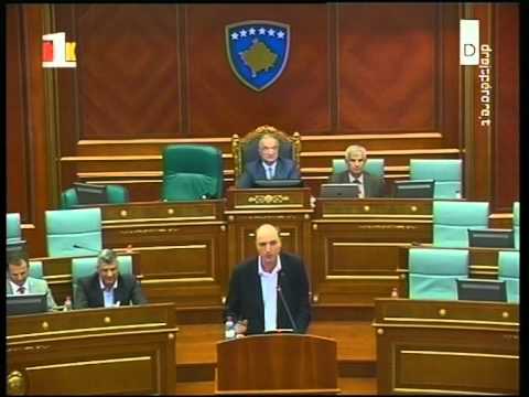Fjalimi i Visar Ymerit në seancën e Kuvendit të Kosovës 12 Korrik 2012