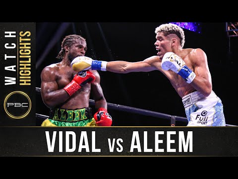 Vidal vs Aleem HIGHLIGHTS: July 17, 2021 | PBC on SHOWTIME