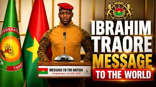 Ibrahim Traoré's BOLD Message: Africa Is Done Asking for Permission
