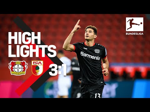 Alario eiskalt, Diaby mit Super-Turbo | Leverkusen vs. Augsburg | Tore, Highlights & Stimmen
