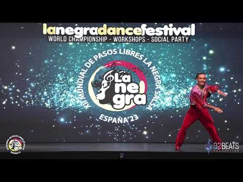 BRYAN DE LA PAVA 1er PUESTO FINAL SOLISTA MASCULINO SALSA Mundial de Pasos Libres La Negra Salsa 202