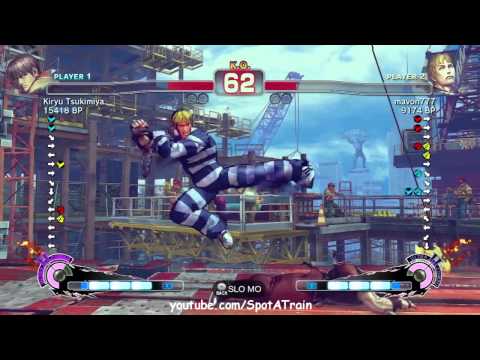SSF4 - Kiryu Tsukimiya (Guy) vs. mavon777 (Cody)