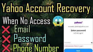 How To Recover Yahoo Account New Trick 2022 || How To Reset Yahoo Mail Password |New trick must try